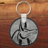 Anubis Round Schlüsselanhänger (Vorderseite)