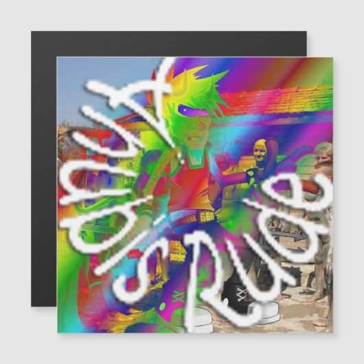 Anubis Rude Magnet Large (Vorne/Hinten)