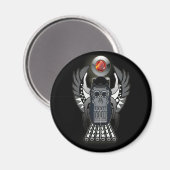 Anubis scarab magnet (Vorderseite/Rückseite)