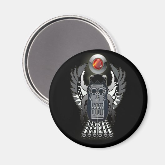 Anubis scarab magnet (Vorderseite/Rückseite)