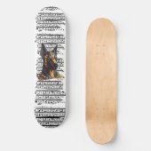 Anubis Skateboard (Vorderseite)