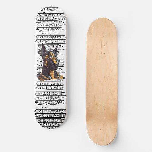 Anubis Skateboard (Vorderseite)