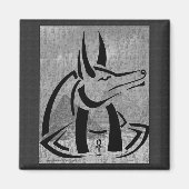 Anubis Square Magnet (Vorne)