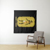 Anubis Tapestry Wandteppich (Beispiel (Horizontal))