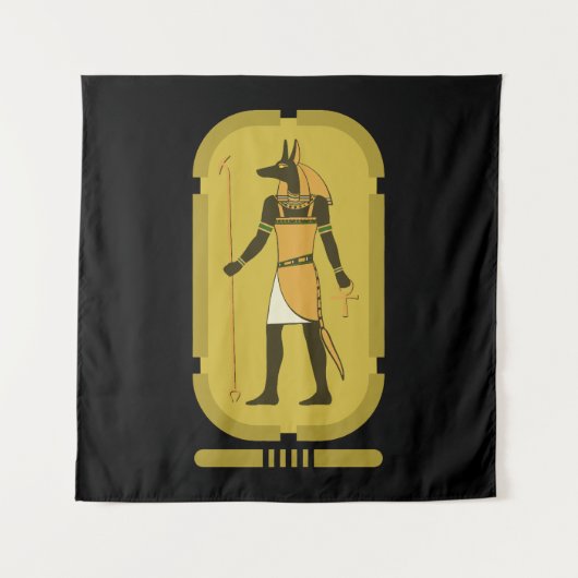 Anubis Tapestry Wandteppich (Vorderseite)