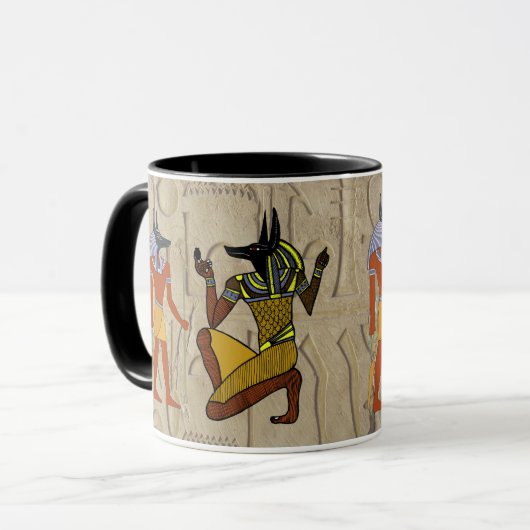 Anubis Tasse (Vorderseite Links)