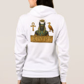 Anubis & Thoth | Ägyptische Symbole - Hoodie (Rückseite)