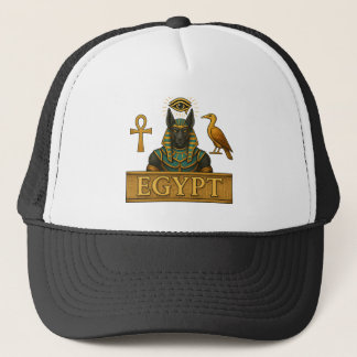 Anubis & Thoth | Ägyptische Symbole - Truckerkappe