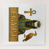 Anubis & Thoth – Alte ägyptische Symbole Puzzle (Horizontal)