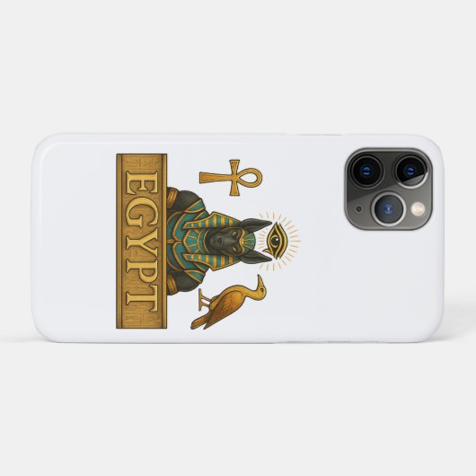 Anubis & Thoth | Egyptian Symbols - Case-Mate iPhone Hülle (Rückseite (Horizontal))