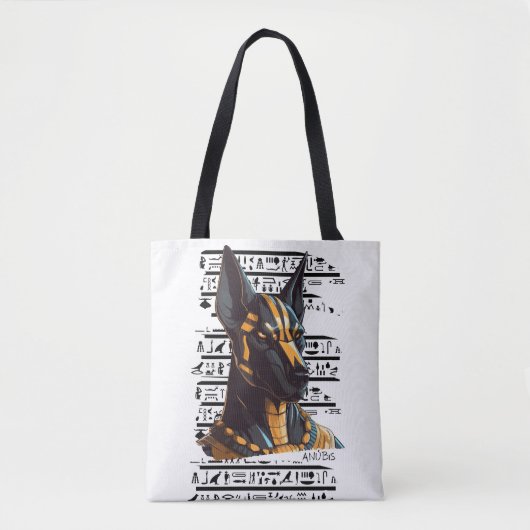Anubis Tote Tasche (Vorderseite)