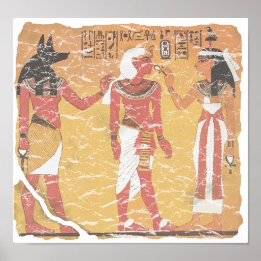 Anubis, Tut, Osiris Poster (Vorne)