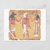 Anubis, Tut, Osiris Postkarte (Vorderseite)