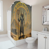 „Anubis – Wächter der Seelen“ Duschvorhang (Beispiel)