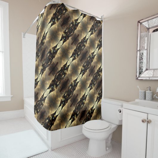 „Anubis – Wächter der Seelen“ Duschvorhang (Beispiel)