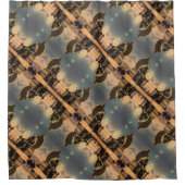 „Anubis – Wächter der Seelen“ Duschvorhang (Vorderseite)