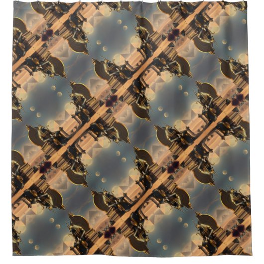 „Anubis – Wächter der Seelen“ Duschvorhang (Vorderseite)