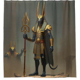 „Anubis – Wächter der Seelen“ Duschvorhang