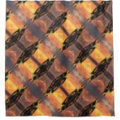 „Anubis – Wächter der Seelen“ Duschvorhang (Vorderseite)