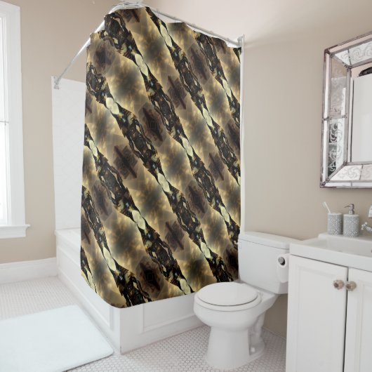 „Anubis – Wächter der Seelen“ Duschvorhang (Beispiel)