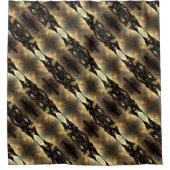 „Anubis – Wächter der Seelen“ Duschvorhang (Vorderseite)