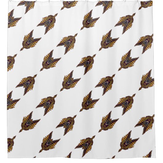 „Anubis – Wächter der Seelen“ Duschvorhang (Vorderseite)