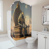 „Anubis – Wächter der Seelen“ Duschvorhang (Beispiel)