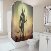 „Anubis – Wächter der Seelen“ Duschvorhang (Beispiel)