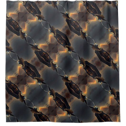 „Anubis – Wächter der Seelen“ Duschvorhang (Vorderseite)