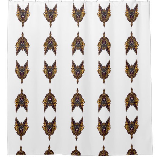 „Anubis – Wächter der Seelen“ Duschvorhang (Vorderseite)