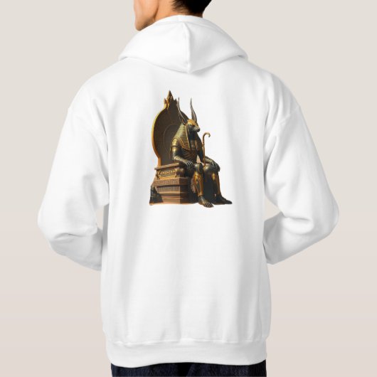 „Anubis – Wächter der Seelen“ Hoodie (Rückseite)