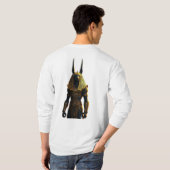 „Anubis – Wächter der Seelen“ T-Shirt (Schwarz voll)