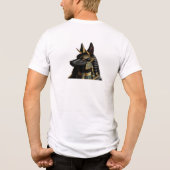 „Anubis – Wächter der Seelen“ Tri-Blend Shirt (Rückseite)