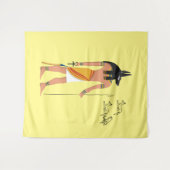 Anubis Wandteppich (Vorderseite (Horizontal))