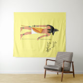 Anubis Wandteppich (Beispiel (Horizontal))