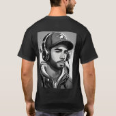 Anuel OM En La Discoteca T - Shirt (Rückseite)