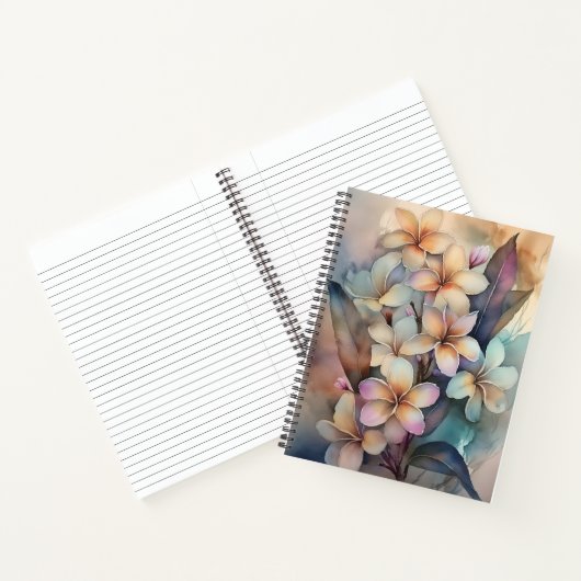 Anuenue Plumeria Notebook Notizblock (Innenseite)