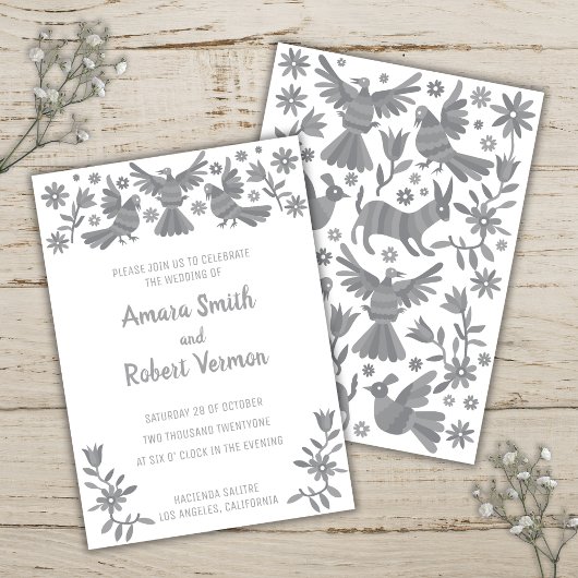 ANUNCIO COLORIDO OTOMI MEXICANO ANKÜNDIGUNG