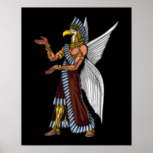 Anunnaki Alien Verschwörung Sumerische Reptilianer Poster