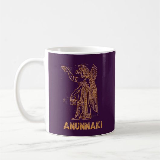 Anunnaki Ancient Astronaut Sumerischer Alien Theor Kaffeetasse (Links)