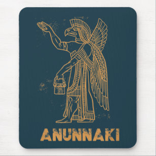 Anunnaki Ancient Astronaut Sumerischer Alien Theor Mousepad