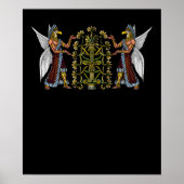 Anunnaki Außerirdischen Alte Sumerische Götter Poster (Vorne)