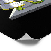 Anunnaki-Außerirdischen Poster (Ecke)