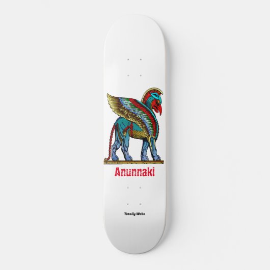 Anunnaki Custom Skateboard Deck (Vorderseite)