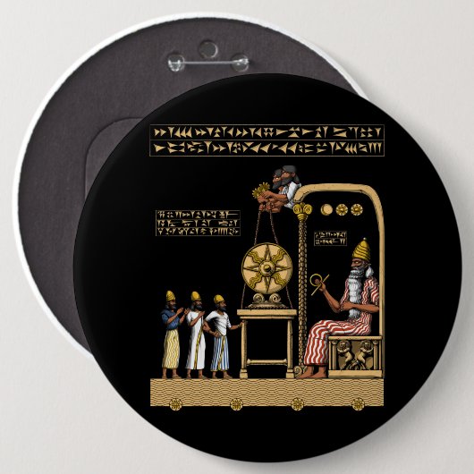 Anunnaki Gods Button (Vorne & Hinten)