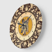 Anunnaki Große Wanduhr (Winkel)