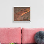 Anunnaki Return Winged Disk Leinwanddruck (Insitu (Wohnzimmer))