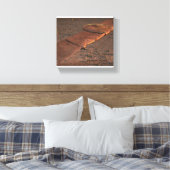 Anunnaki Return Winged Disk Leinwanddruck (Insitu (Schlafzimmer))