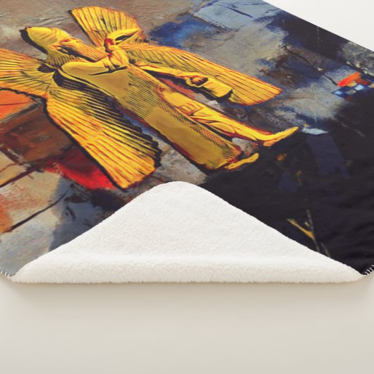 Anunnaki Sherpa Blanket Sherpadecke (3/4)