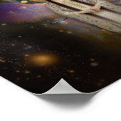 Anunnaki-Sterngöttin Ishtar High Frequency Art Poster (Ecke)